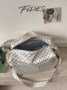 Women's Travel Sports Gym Bag With Wet Dry Separation, Large Capacity Handheld Crossbody Training Bag, Carry-On Travel Bag, Casual Hospital Discharge Bag - Beige - View 10
