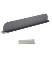 Black Or Gray Silicone Sink Splash Guard With Suction Cups, Kitchen Sink Splash Guard, Restaurant Sink Splash Guard - Grey - View 12