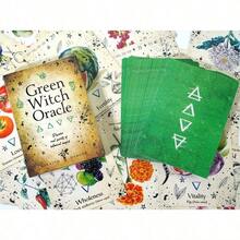 1 buah Kartu Permainan Papan Oracle Hijau untuk Ramalan, Pesta, Pertemuan - Krem - View 4