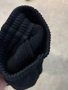 Adidas TIRO24 SWPNT春秋男子足球運動休閒訓練長褲 - 黑色 - 查看 6