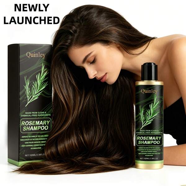 Volumizing And Thickening Shampoo With Rosemary Extract 2026, Natural Strengthening And Nourishing Hair Treatment Scalp, Reduces Hair Breakage And Increases Shine, Gentle Formula Fine, Dry And Damaged Hair, Suitable Mu