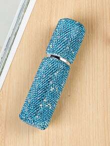 1pc 5ml Perfume Spray Bottle, Rhinestone Decor/With Keychain, Portable Perfume Refill Bottle, Liquid Storage Bottle, Bottom Fill, Self-Pump, Reusable Spray Bottle, Portable Cosmetic Bottle, Suitable For Home Use - Multicolor - View 18