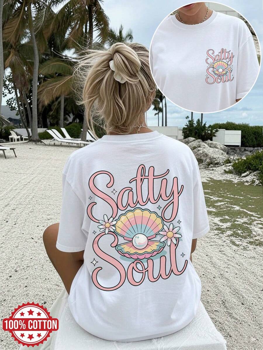 Women T-Shirts - White - View 1