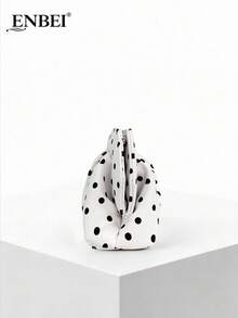 ENBEI Exquisite Polka Dot Style Clutch - Makeup Bag, Beach Bag, Fashionable Women's Bag, Shell Bag, Simple & Versatile, Elegant Fashion Evening - Multicolor - View 6