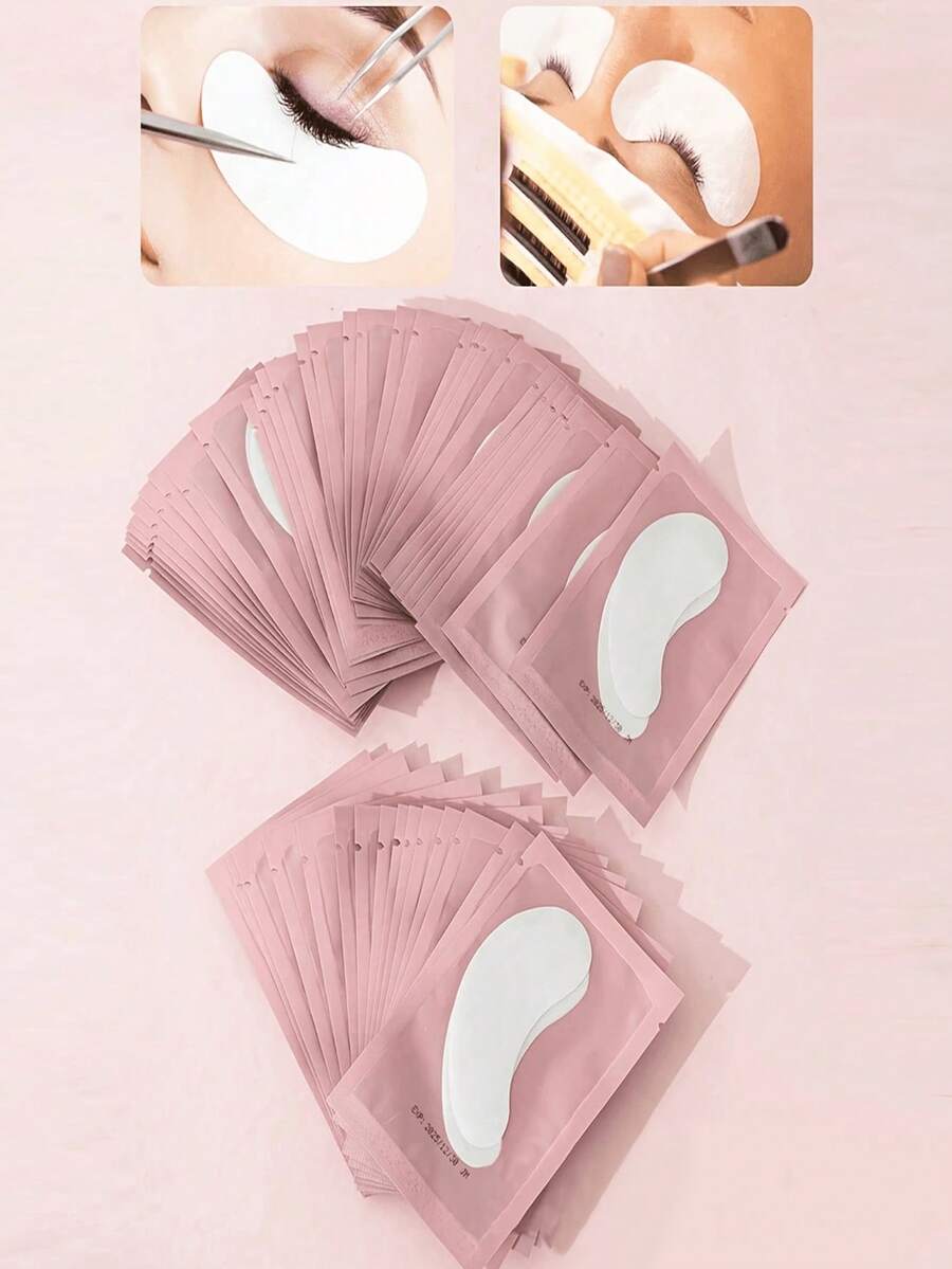 200 Pairs Eyelash Extension Isolation Pads, Non-Shedding Eyelash Extension Supplies, Suitable For Eyelash Extension, Eyelash Extension Tools, Eyelash Extension Isolation Protection Tools