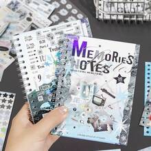 1pc Sticker Book 30 Sheets Korean Ins Style Scrapbook Decoration Material Suitable For Guka Collage, Luggage, Laptop, Phone, Guitar, Notebook - Dream Island Sequel - View 4