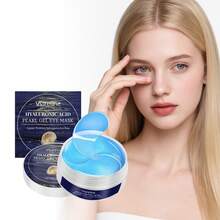 Viareline Parches para Contorno de Ojos con Ácido Hialurónico, Cuidado Facial Diario y Aplicación Cómoda - 1 - Ver 2