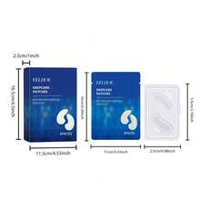 EELHOE Dissolving Hyaluronic Acid Patches For Under Eye And Nasolabial Fold,  Face Mask Provides Deep Hydration And Firming, Gentle And Non-Irritating, Can Be Used Overnight, Suitable For Men And Women Daily Skincare - Dissolving Microcrystal Hyaluronic Acid Patches - 查看 5