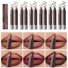 1 pieza Delineador de labios resistente al agua con aroma a chocolate mate, para un contorno de labios preciso para uso diario, festivales, fiestas y maquillaje de escenario - Multicolor - View 13