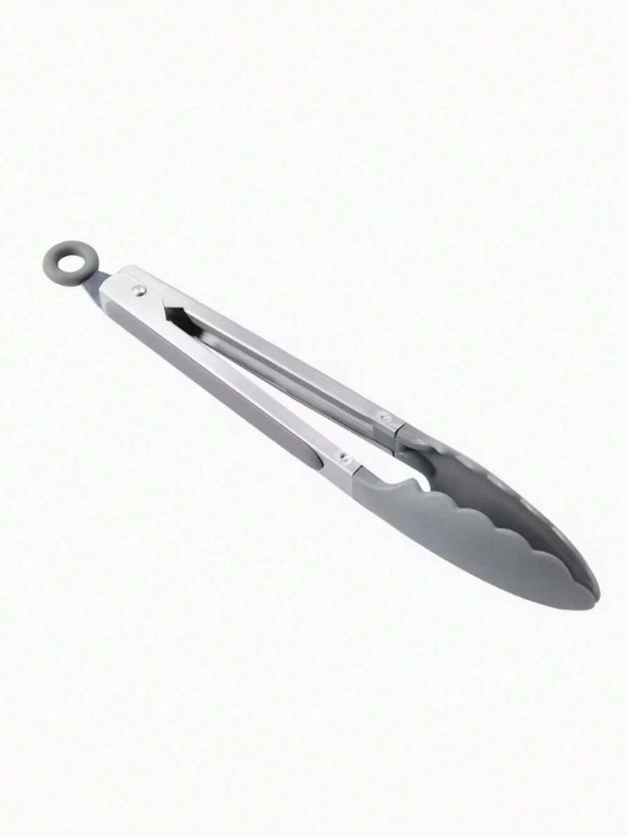 2pcs Kitchen Tongs-Grey Food Tongs - Grey - View 1