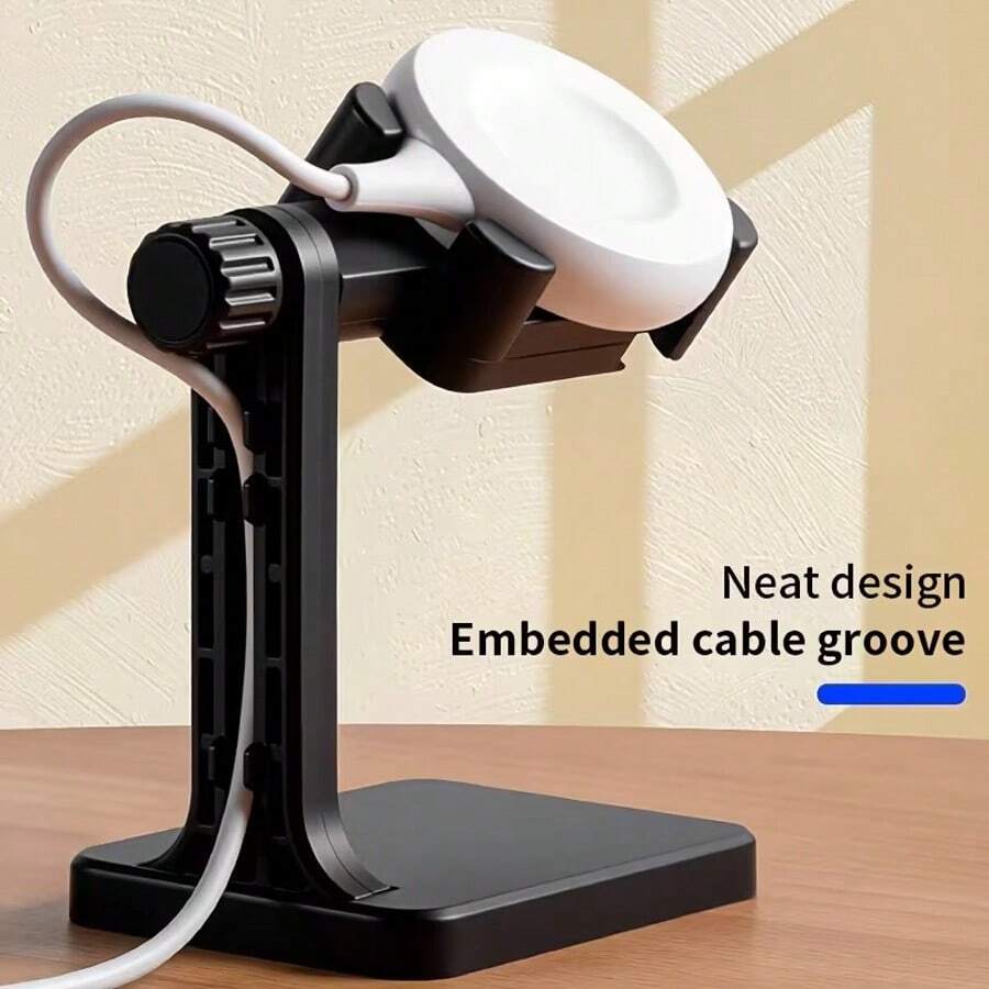 Adjustable Smart Watch Charging Stand, Universal Rotatable Watch Charging Dock, Smart Watch Desktop Storage Rack - A - View 1