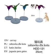 40*40*30cm Double Layer Small Cat Tree, Particle Board Base With Wear-Resistant Sisal Scratching Post, Double Rest Platform, Multi-Functional Cat Scratcher Furniture, Random Color Shipment, Stable Base, Easy Assembly For Indoor Kittens And Adult Cats - Multicolor - View 2