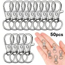 32mm Rotating Lobster Clasp Metal Key Ring Hook Clip, Suitable For Key Ring Making, DIY Crafts, Pet Collars - Lobster Claw Keychain - View 17