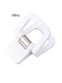 5/10 piezas Mini Clips Multifunción, Diseño de Pie y Colgante, Clips Antideslizantes para Pantalones, Clips Ajustables para Encuadernación de Papel, Adecuados para Ropa y Oficina - acortar - Ver 12