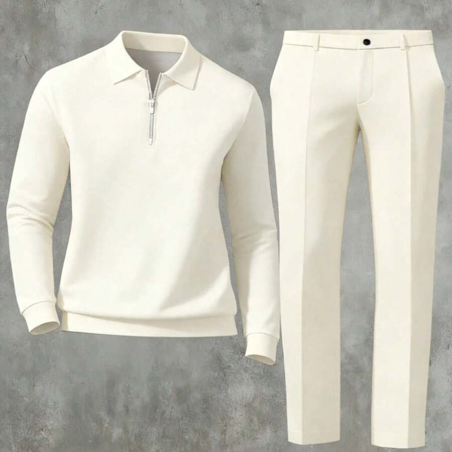 Men's Fashionable, Comfortable, Casual Spring And Autumn Striped Plaid ...
