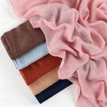 1pc Solid Color 90*90cm Square Scarf, Women's Breathable Outdoor Headwrap, Daily Wear Spring/Summer Women's Scarf Headwrap, Clothing Accessory, Birthday Gift - Multicolor - View 11