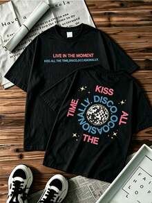 Women T-Shirts - 黑色1 - 查看 1