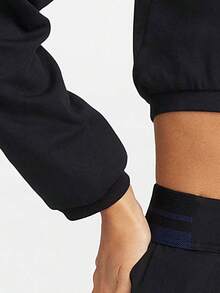 Nike Genuine 2024 New Women's Sports Casual Collared Short Sweatshirt FN1881-010 - FN1881-010 - View 4