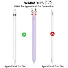 Casing Silikon Kompatibel dengan Apple Pencil (USB-C) 2023 Pelindung Kulit Apple Pencil Sarung Anti-Selip Kompatibel dengan Apple Pencil USB C - MultiWarna - View 4