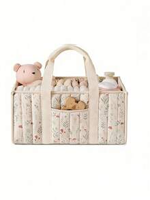 Baby Travel Tote Bag, Multi-Functional Storage Bag For Mother And Baby, Large Capacity Handbag, Commuter Luggage Bag, Travel Bag - Multicolor - View 1