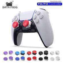 DATA FROG Thumbstick Caps For PS 5 And PS 4, Anti-Slip Silicone Joystick Covers Compatible With PlayStation 5 Controllers - View 1