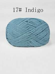 4-Ply Milk Cotton Yarn For Crocheted Blanket, Clothes, Handbag, Slippers, Various Color Combinations, 50g Per Piece, Autumn And Winter Crocheted Scarves, Hats, Sweaters, Etc. DIY Gifts, Suitable For Beginners - Multicolor - View 25