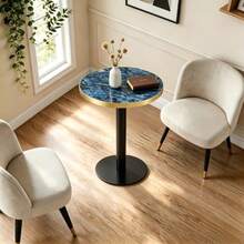Blue + MDF+Metal