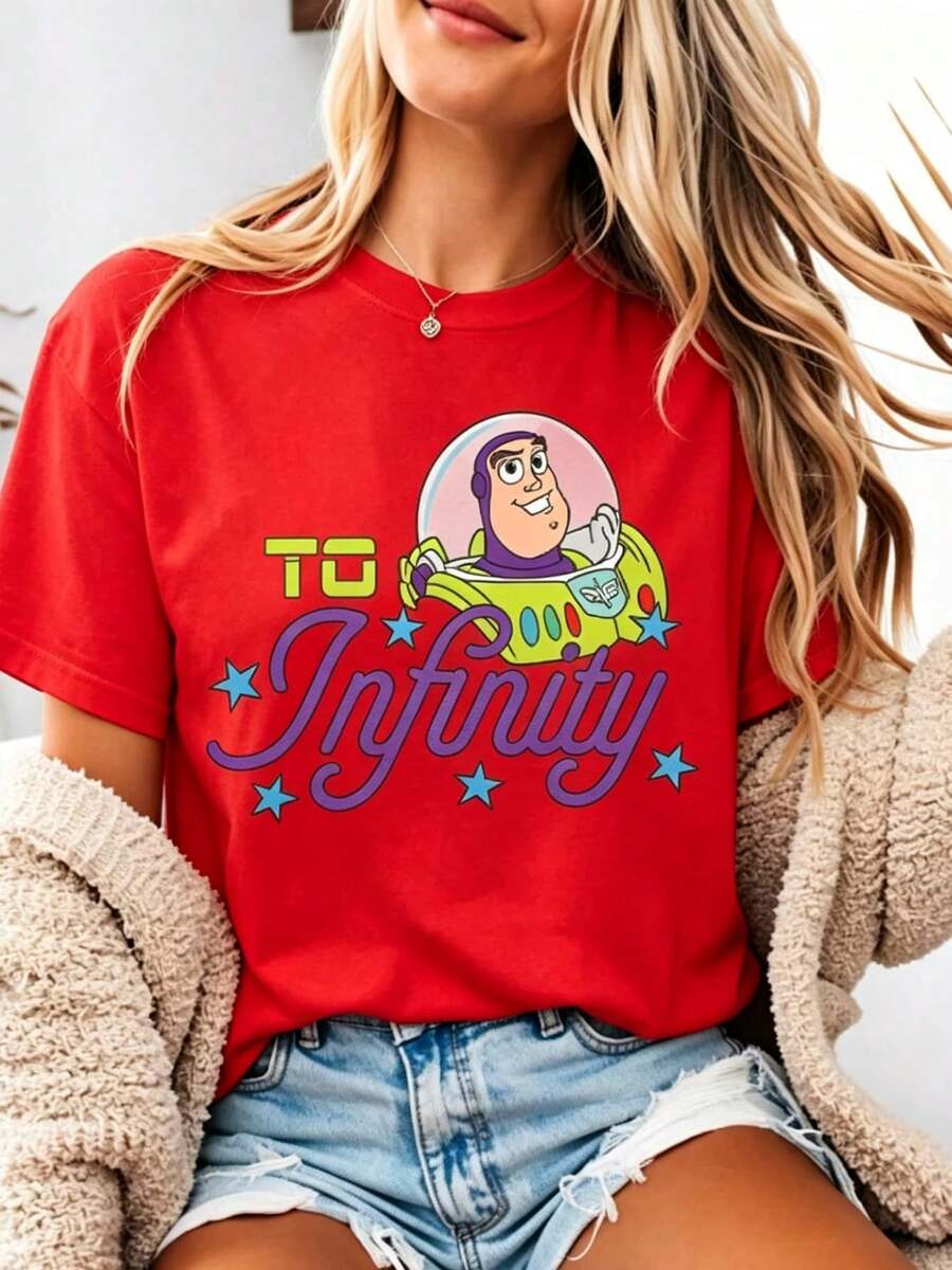 Women T-Shirts - Red - View 1