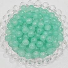 100pcs/8mm Smooth Round Beads Spacer Beads, Suitable For DIY Jewelry Making, Perfect For Bracelets And Necklaces, Decorative Beads, Smooth Round Beads, 24 Colors Available - Multicolor - View 14