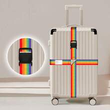 Adjustable Travel Luggage Strap,Useful Luggage Binding Strap To Prevent Explosion Bag,Travel Essentials,Cruise Essentials,Mini Essentials,Halloween - Multicolor - View 25