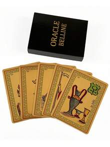 1 BoxBelen Oracle Cards 53 Cartas, Classic French Divination Deck From ...