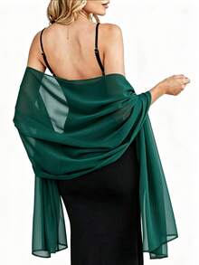 Women's Chiffon Shawl Scarf, Soft Breathable Multi-Color Elegant Long Headscarf, Suitable For Bridal Party, Graduation Ceremony, Beach Vacation - Multicolor - View 20