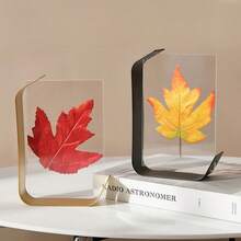 Nordic Style Acrylic Minimalist Premium L-Shaped Photo Frame, Niche Desktop Display Decor, 6 Inch 7 Inch - A - View 12