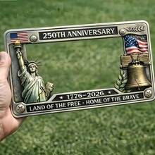 Veteran Memorial Frame License Plate Commemorative Frame Iron Art Craft Decorative Ornament - Multiple Styles - View 7