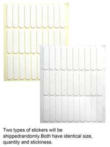 10/5/1pc Transparent Acrylic Nail Art Sticker Display Box, Includes Transparent Nail Tape, Portable Nail Art Sticker Display Box (Box Only, Nail Stickers Not Included), Suitable For Nail Art Display And Jewelry Necklace Storage - Multicolor - View 12