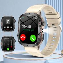 SIMSONLAB 1pc Unisex HD Touchscreen Outdoor Silicone Strap Smartwatch, Message Notification, Fitness Tracking, Calorie & Distance Tracking, Music Control, Remote Camera, Compatible With Smartphone, Sporty Outdoor Activity Smartwatch - Multicolor - View 11