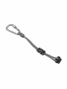 1pc Portable Water Bottle Lanyard, Outdoor Travel Hiking Beverage Carrying Accessory, With Aluminum Alloy Hook And Lanyard Design, Can Easily Secure Mineral Water Bottles, Also Can Be Used As Backpack Key Chain - Multicolor - View 9