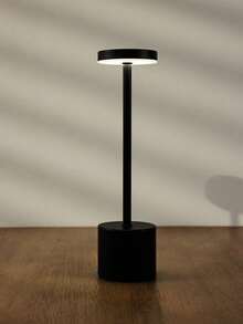 Haus Hana LED Desk Lamp,Vintage LED Desk Lamp,Rechargeable Touch Sensor Light,USB Rechargeable Wireless Night Light,Decoration For Restaurant Hotel Bedroom - Black - View 3