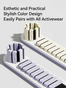 1/2pcs Adjustable Weighted Wrist And Ankle Bands, 1/2lb Per Pair, With Removable Adjustable Weights, Precision Match For Fat Burning Needs, Suitable For Daily Workout, Running, Yoga, Pilates And Fitness Enhancement - Wavy Style - View 6