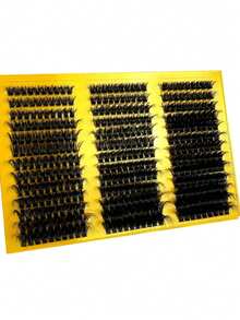 377pcs D-Curl Flare False Eyelashes Set,10D60D/80D/100D,8-16mm, DIY Individual Lashes, Russian Fluffy Effect, Suitable For Stage Makeup, Daily Makeup, Cosplay, Full Makeup And Daily Wear, Portable And Easy To Use.Eyelash Clusters,Individual Eyelashes - DD - View 5