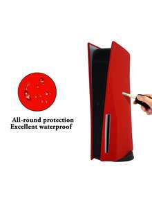 Compatible With PlayStation 5 Disc Edition Game Console, Detachable Silicone Protective Case, Dust-Proof, Scratch-Resistant, Waterproof, Skin-Friendly Soft Silicone, Easy To Install And Store, Practical Game Accessory To Enhance Gaming Experience - View 13