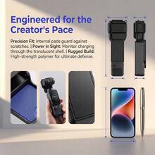 Osmo Pocket 3/4/Xtra Muse Lens Protector Cover, Protective Case Lens Cover, Osmo Pocket 3/Xtra Muse Protective Case Accessories, Pocket 3 Gimbal Cover And Camera Lens Screen Protector Film - View 6