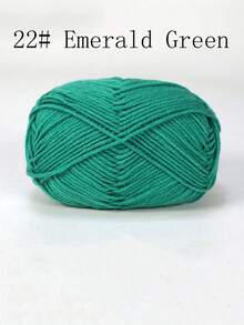 4-Ply Milk Cotton Yarn For Crocheted Blanket, Clothes, Handbag, Slippers, Various Color Combinations, 50g Per Piece, Autumn And Winter Crocheted Scarves, Hats, Sweaters, Etc. DIY Gifts, Suitable For Beginners - Multicolor - View 68