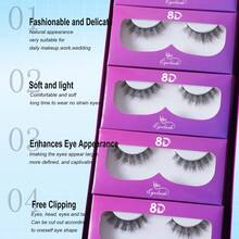 10 Pairs False Eyelashes, Natural, Fluffy, 6-16mm Length, Soft And Comfortable, Suitable For Daily Use, Portable Packaging - Black - View 6
