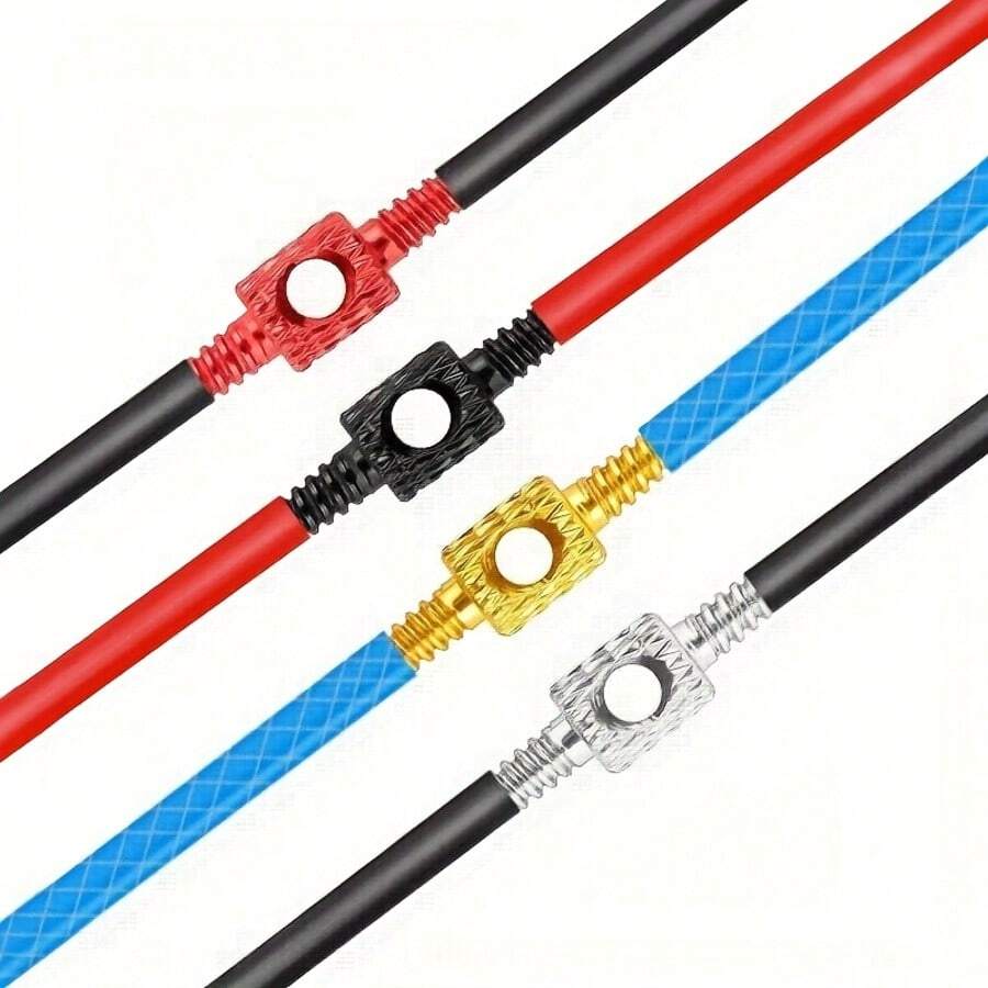 Bicycle Accessories Built-In Cable Guide Tool Set, Includes Black Protective Tube, Suitable For Brake And Shifter Cables, Hydraulic Hose Guide Auxiliary Parts, Universal Bicycle Repair Adapter, Complete Practical Replacement Parts