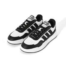Adidas Lite Baller 1.5 Comfortable Versatile Low-Top Sneakers Unisex Black & White - Black and White - View 4
