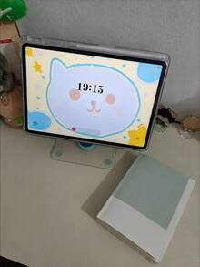 Transparent Acrylic Tablet Stand - Adjustable, 360° Rotating And Foldable, Non-Slip Design. Suitable For 4.7-13 Inch Devices (Including Cases); Suitable For Room Decor, Kitchen And School. Stand Office Supplies, Laptop Mouse Wind Turbine Stand, Smartphone Stand 17 Phone Case Cover Marking Decoration, Protective Case Project, Phone Grip - View 2