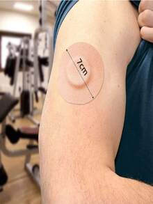 20/50 Waterproof & Sweat-Proof Adhesive Patches, Non-Slip Sticky, Suitable For Sports, Fitness, Blood Glucose Monitoring, Muscle Training, Invisible & Painless, Sports Sensor Patches, Breathable Water-Resistant Adhesive Sheets, Suitable For Climbing, Running & Other Sports, Sweat-Resistant, Can Install And Protect , Suitable For Gym Use - Multicolor - View 11