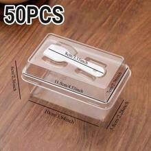 1/20/30/50pcs Transparent Dessert Cups/Tiramisu Boxes With Lids And Spoons, Stackable Dessert Containers, Suitable For Mousse, Fruit, Cake Slices, Bakery Takeout And Home Baking - Multicolor - View 13