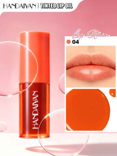 HANDAIYAN Lipstik Cair 5 Warna: Mencerahkan Kulit Wajah, Hasil Akhir Alami, Tahan Lama, Tahan Air, Anti Luntur. Lipstik Cair untuk Pesta, Tampilan Sehari-hari, dan Perayaan Hari Raya. Sempurna untuk Hari Valentine, Festival Musik, Halloween, dan Natal.